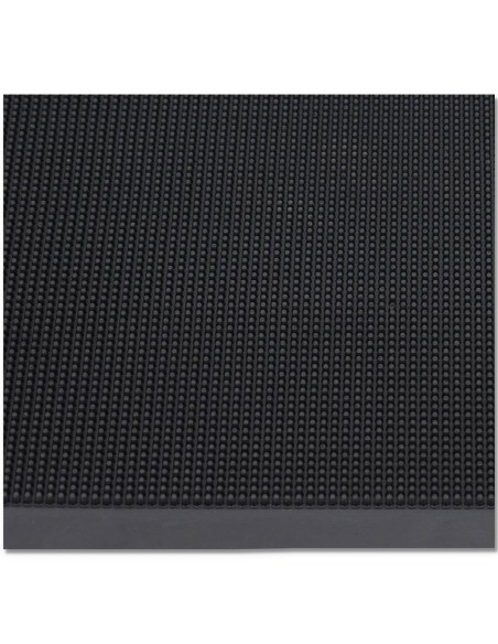 Alfombrilla de caucho natural antideslizante en forma de media luna o rectangular ROLLER