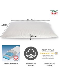 Oreiller ergonomique et respirant HIGH 2