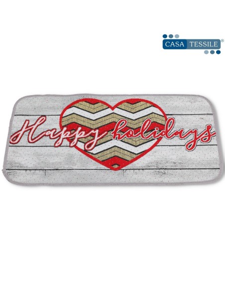 Paillasson de séchoir à étages, tapis multi-usages NOËL 40X70 cm.