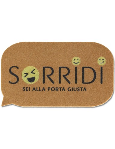 Tapis d’entrée en tapis COMIX avec serviettes à marche 40x70 cm.