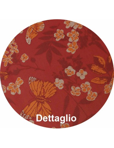 Farfalle e Fiori Cocina de alfombras lisas 50 cm de ancho.