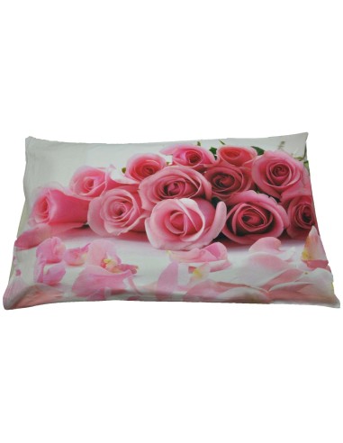 Almohada de la cama ramo de impresión fotográfica