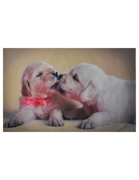 Cagnolini Tirage photographique de lit oreiller taie d'oreiller