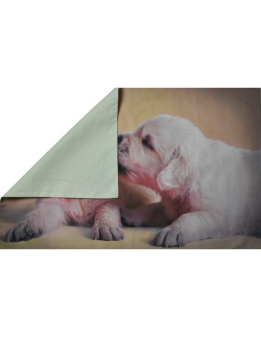 Almohada de la cama perritos impresión fotográficas