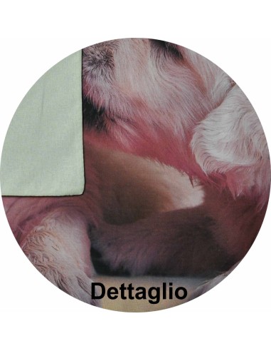 Cagnolini Tirage photographique de lit oreiller taie d'oreiller