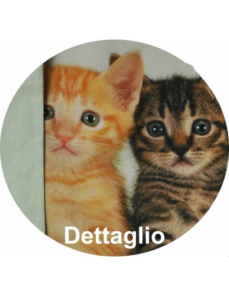 Almohada de la cama gatitos impresión fotográficos