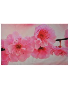 Almohada de la cama melocotón impresión fotográfica 2