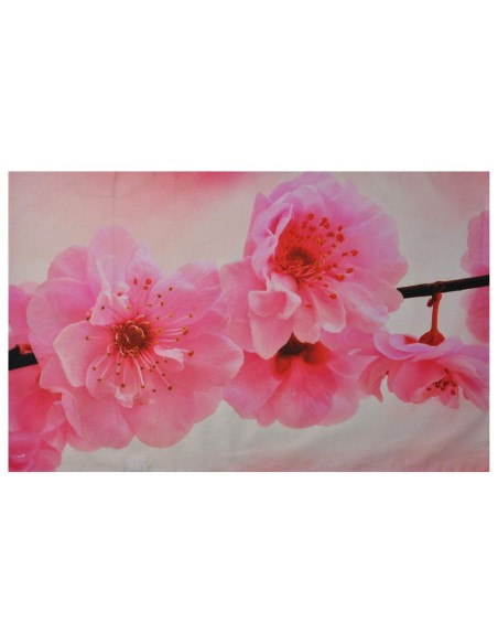 Almohada de la cama melocotón impresión fotográfica