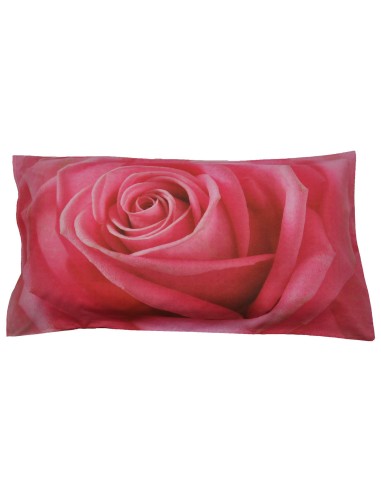 Rosa Tirage photographique de lit oreiller taie d'oreiller
