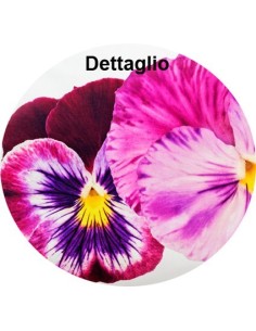 Impresión fotográfica de almohada cama Violette 2