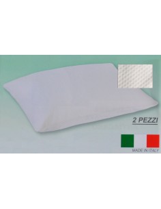 Fodera Copri cuscino in jersey nr 2 pz cm 50x80 con Zip 2