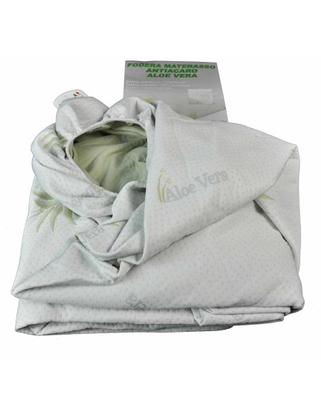 Fodera materasso antiacaro aloe vera varie misure