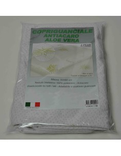 Fodere Copricuscini in Aloe antiacaro nr 2 pz cm 50x80
