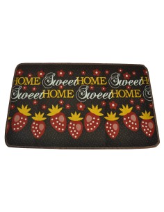 Cocina amplia de dulce hogar 50 cm fresas alfombra.