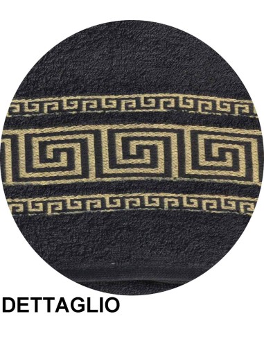 Grace Telo Bagno in spugna cm 100x150 con greca