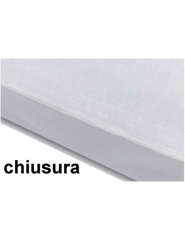 Guanciale Vip Pluff cuscino con falda in ovatta cm 50x80 rivestito in cotone