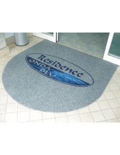 Intarsiato paillasson personnalisée 2