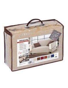 Intreccio copri poltrona e divano jacquard ciniglia varie misure 2