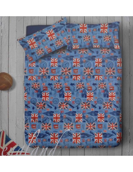 * Inglaterra duvet cubierta cm 200 x 250