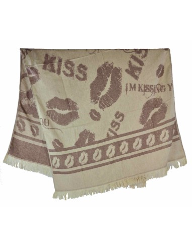 Kiss Fouta Tuch 90 x 160 cm.