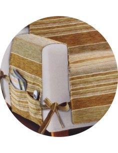 Lebandes 2 plazas Sofá cubre 110 cm con bolsillos 2