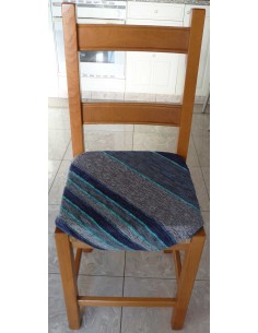 Lebandes Housse de coussin pour chaise avec rabats