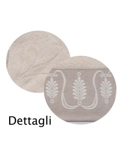 Linum naturale Serviettes de ratine de 5 PCs ensemble de coton 2