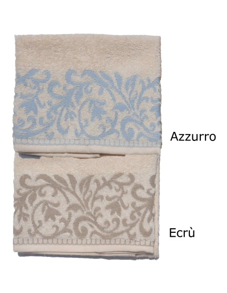 Lisa paire de serviettes de ratine de coton