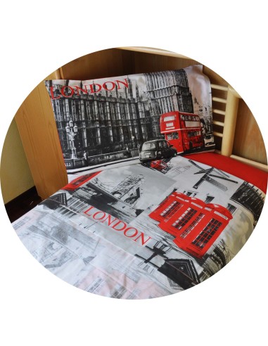 Londres double literie complète