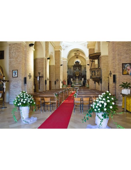 Tira de alfombra mágica grande modificada para requisitos particulares 1 mt para eventos y ceremonias de la boda