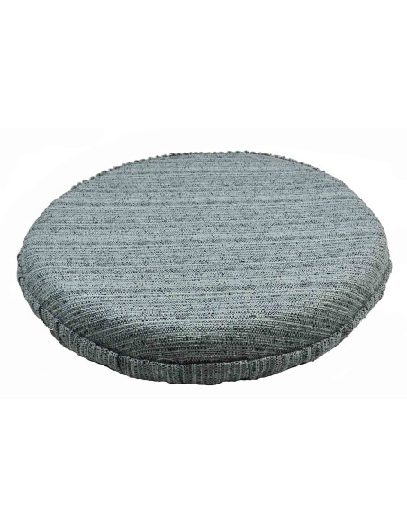 Melange Runde Jacquard Kissen mit Herz