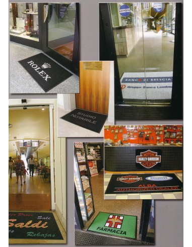 My logo zerbino stampato personalizzato cm 60x85