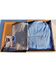 Naturella  l'accappatoio in cotone spugna Nido d'Ape 2