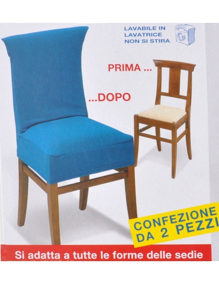 New York Paire de housse chaise universelle