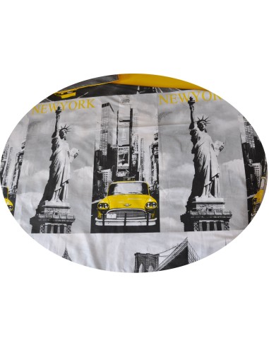 Nueva York duvet doble cubierta cm 200 x 255