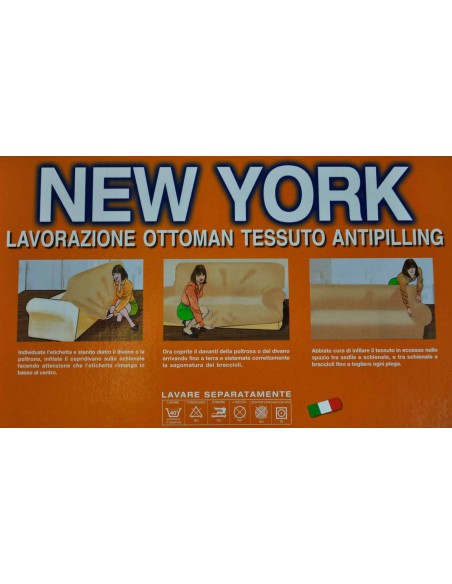 New york Sillón y sofá cubre hasta 7 asientos