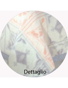 Notre Dame coperta misto lana singola 150x210 cm. 2