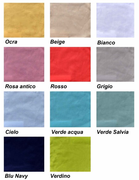 Nuova teleria SFUSA feuille du dessus (différentes tailles)