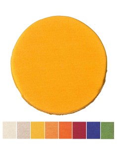 Panama coussin rond housse avec bande élastique 2