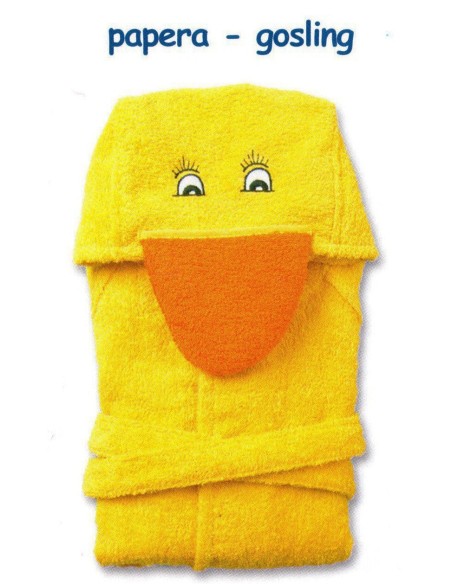 Peignoir de bain pour bébé canard