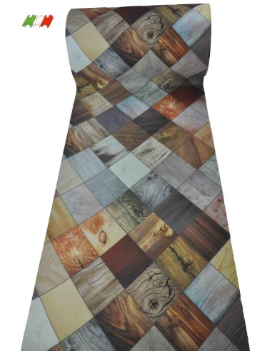 Parquet impresión digital a cortar cocina alfombra