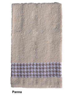 Pied de poule serviette de bain 100 x 150 cm 2