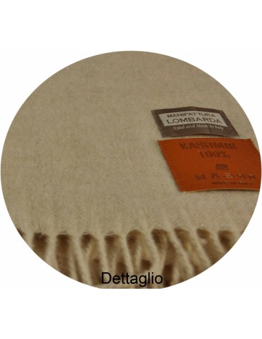 Plaid 100 % Kashmir 135 X 185 cm.