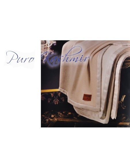 Puro kashmir coperta singola cm 160x220