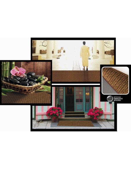 Rattan 50 cm Breite Küche Teppich.