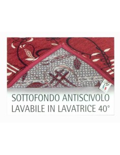 Retro' tappeto corsia ciniglia piazzato 65x150 cm. 2