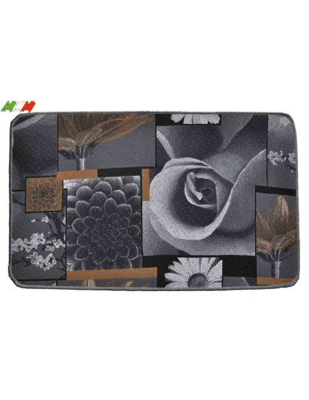 Rosa tapis de cuisine largeur 50 cm.