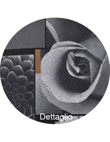 Rosa tapis de cuisine largeur 50 cm.