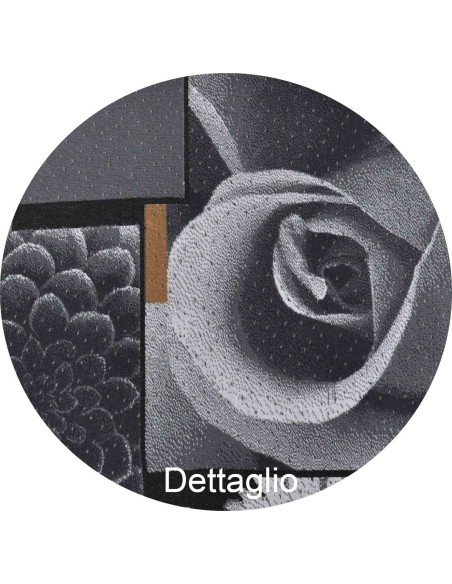 Rosa tapis de cuisine largeur 50 cm.