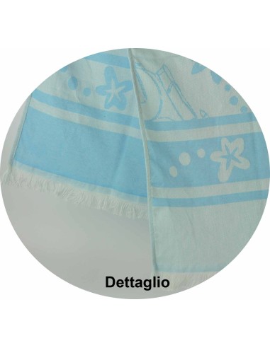 Scooter fouta telo mare 90x160 cm.